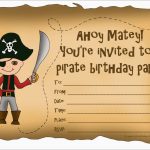 Unique Free Pirate Invitation Template | Best Of Template   Maps For Invitations Free Printable