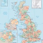 United Kingdom Map   England, Wales, Scotland, Northern Ireland   Europe Travel Map Printable