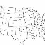 United States Abbreviation Map And Travel Information | Download   Printable Map Of Usa With State Abbreviations