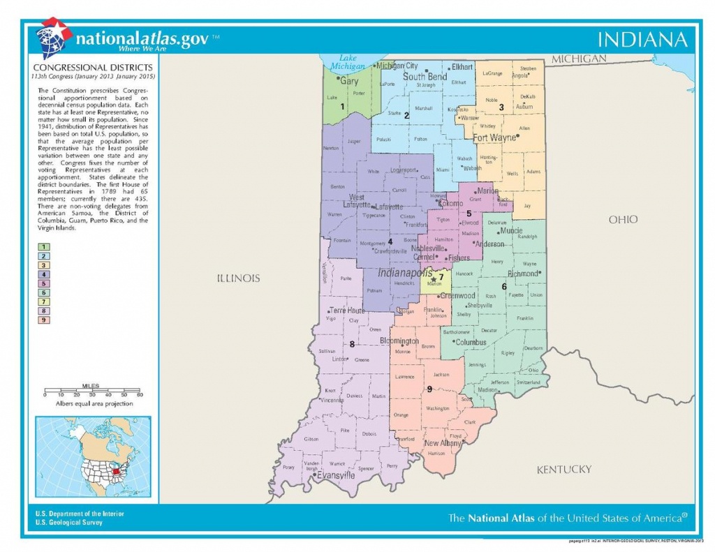 United States Congressional Delegations From Indiana - Wikipedia - Texas Representatives District Map
