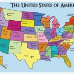 United States Map With Capitals And Abbreviations And Travel   Free Printable Us Map With States And Capitals