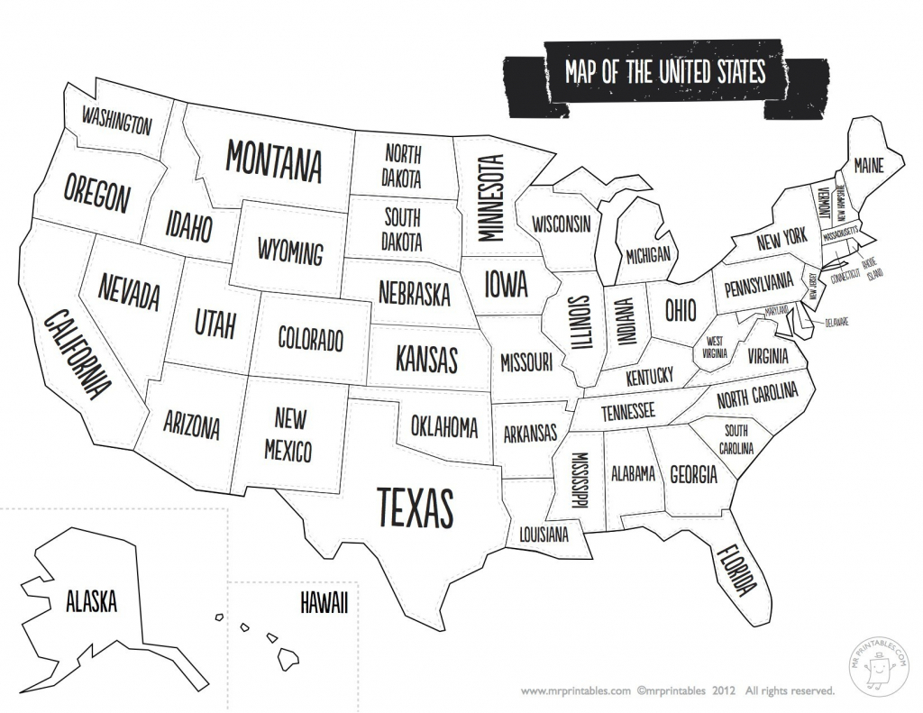 United States Map With State Names And Capitals Printable Save - United States Map With State Names And Capitals Printable
