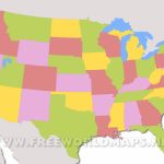 United States Political Map   Blank Us Political Map Printable