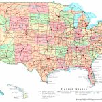 United States Printable Map   Printable Map Of Usa States And Cities