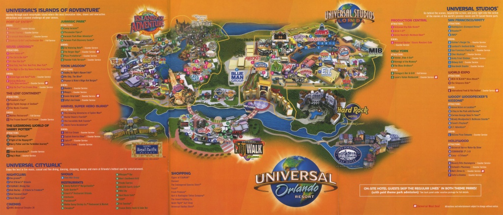 Universal Map - Cyndiimenna - Orlando Florida Universal Studios Map