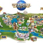 Universal Orlando Map   Map Of Universal Orlando (Florida   Usa)   Universal Orlando Florida Map