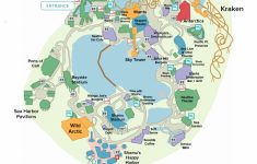 Seaworld Orlando Printable Map