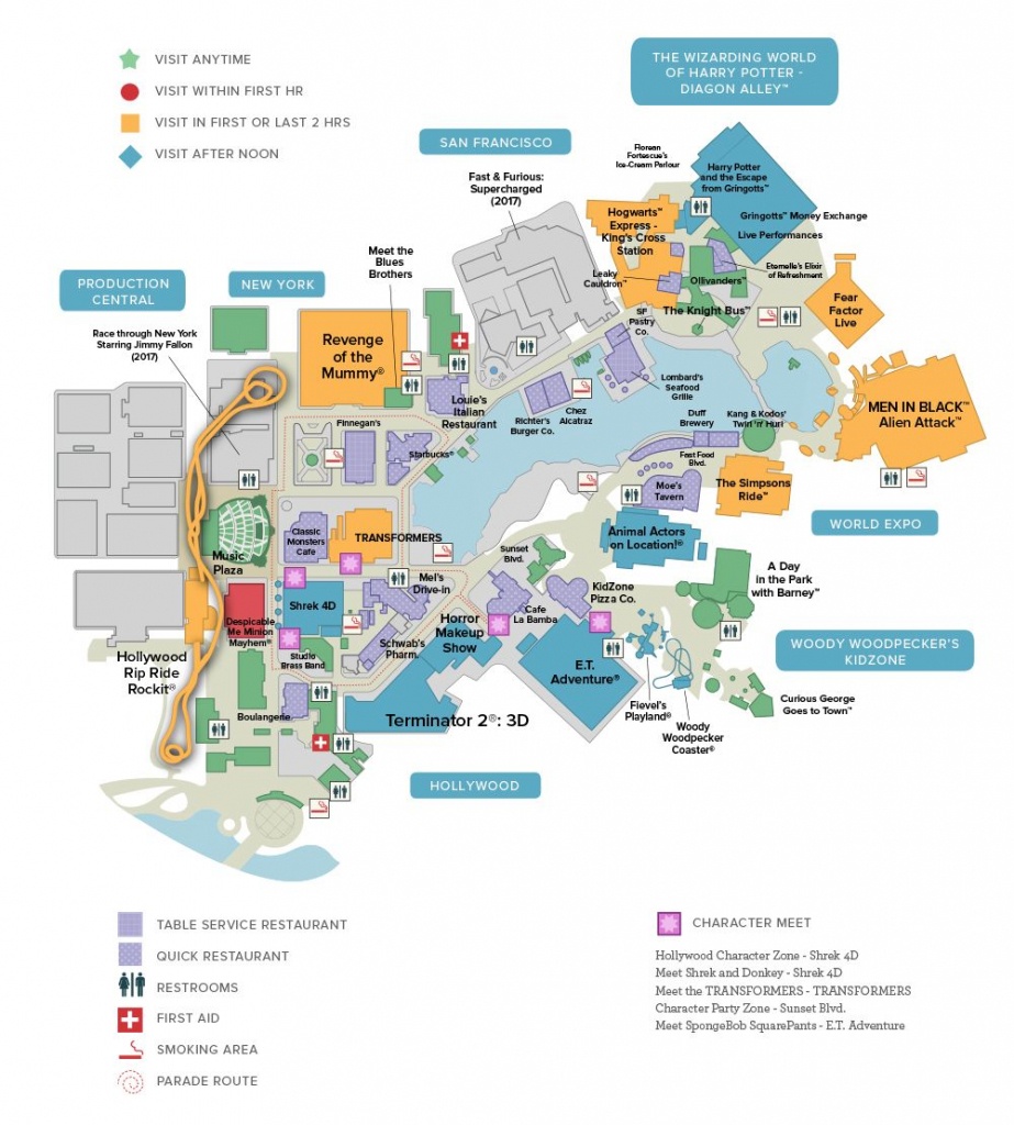 Universal Studios Florida™ General Map | Universal Studios In 2019 - Universal Studios Florida Hotel Map