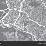 Urban Vector City Map Oakland California United States America   Oakland California Map