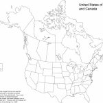 Us And Canada Printable, Blank Maps, Royalty Free • Clip Art   Blank Us And Canada Map Printable