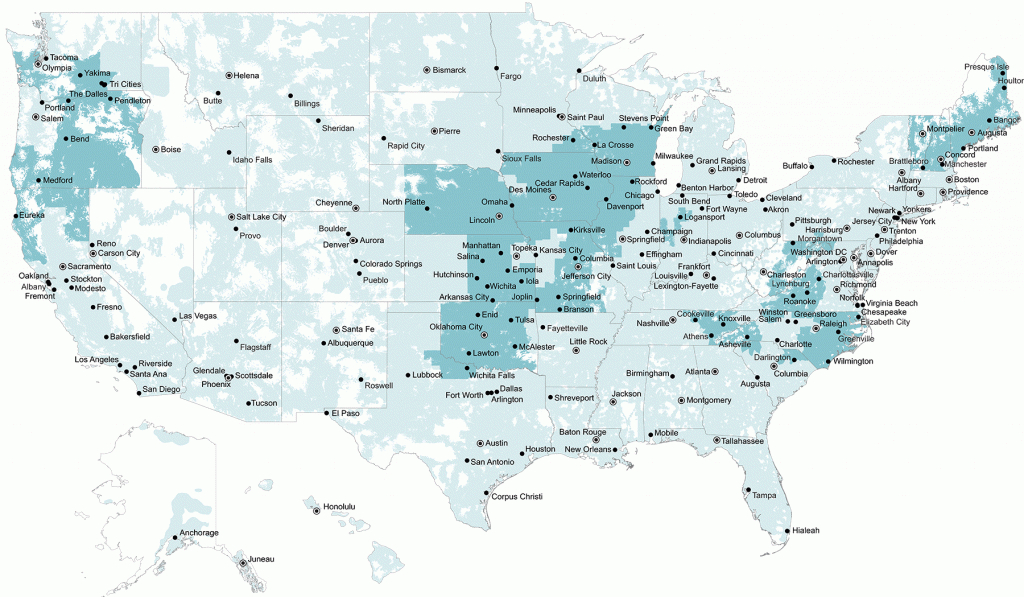 Us Cellular Vs Verizon Coverage Map Us Gsm Network Coverage Map Spcs - Us Cellular Florida Coverage Map