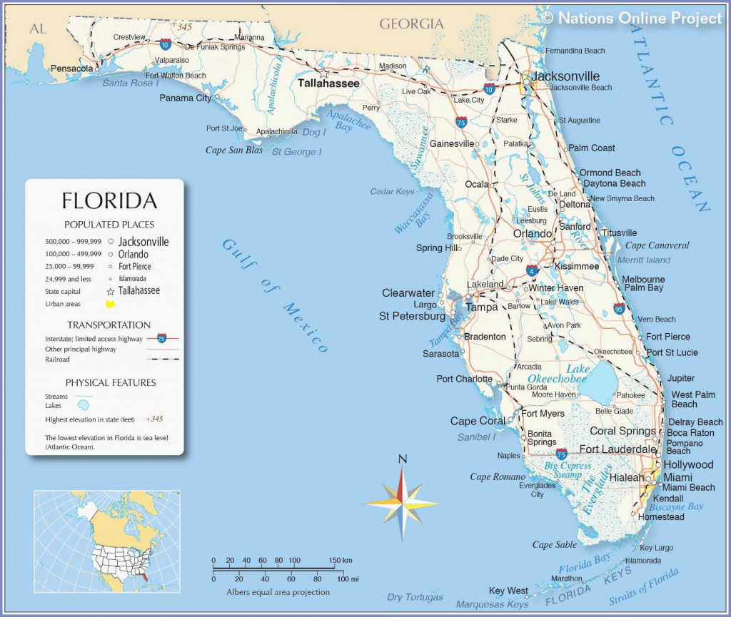 Us Map Mercator Projection Elegant Great Clearwater Beach Florida - Clearwater Beach Florida Map