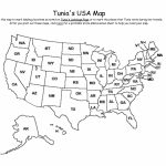 Us Map   Printable Map Of Us Time Zones With State Names