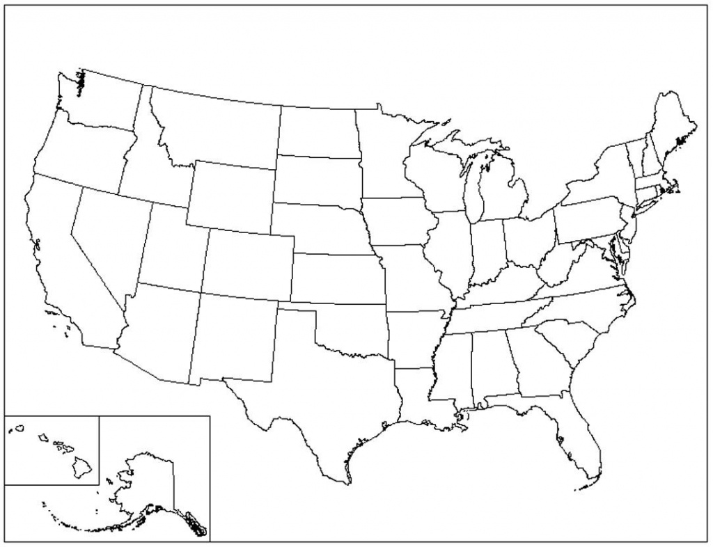 United States Maps Blank Usa Map Printable Pdf