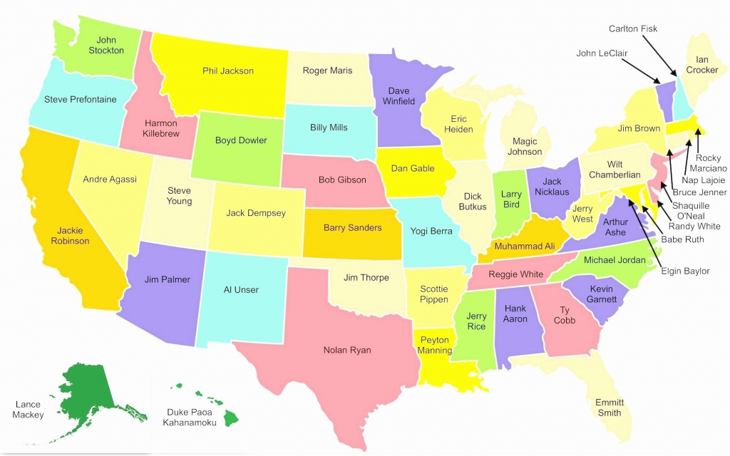 Us Map State And Capitals - Iloveuforever - State Capital Map Printable