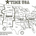 Us Map Time Zones Current Time Map Unique Printable Us Timezone Map   Printable Us Time Zone Map With Cities