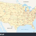 Us Map With Major Freeways And Travel Information | Download Free Us   Printable Us Map With Interstate Highways