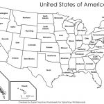 Us State Map Black And White Usagray Fresh Printable Capitals Of New   Printable State Maps