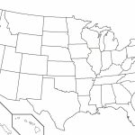Us State Map Quiz Printable Elegant Blank Map United States Quiz   Printable 50 States Map