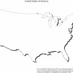 Us State Outlines, No Text, Blank Maps, Royalty Free • Clip Art   Map Of United States Outline Printable