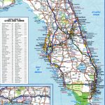 Us West Coast Counties Map Florida Road Map New Detailed Map Florida   Florida Road Map 2018
