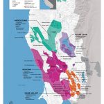 Usa: California, North Coast Wine Map In 2019 | Drinks | Wine Folly   Map Of Northern California Wine Regions