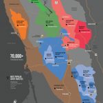Usa: California, North Coast Wine Map In 2019 | Wine Guides   Sonoma Wine Country Map California