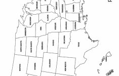 Us Map With States Labeled Printable