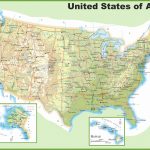 Usa Physical Map   Physical Map Of The United States Printable