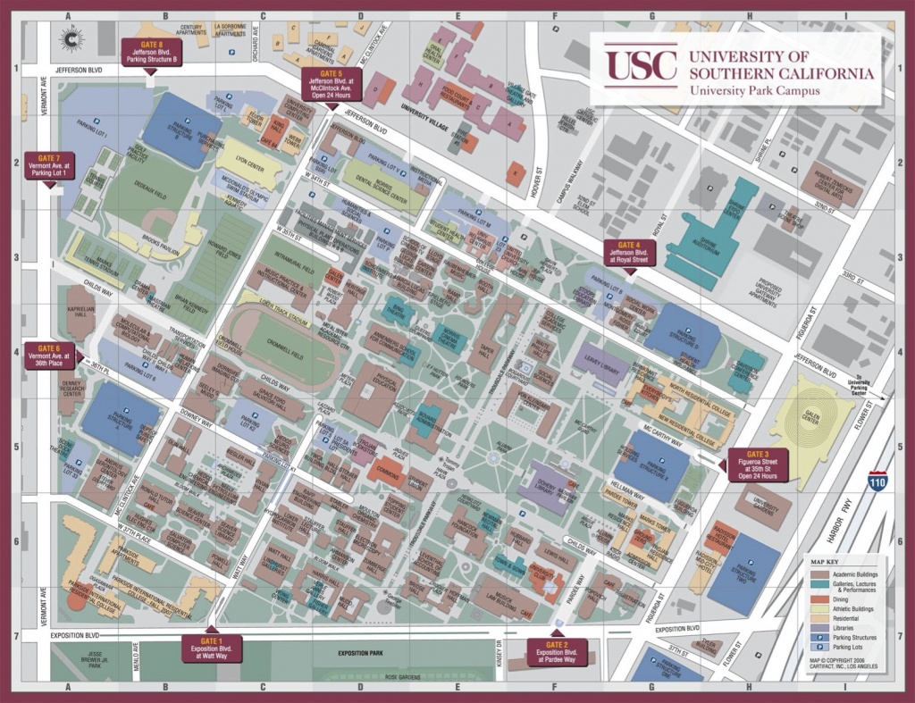 Usc Campus Map | 8 Seconds: Humane Decision Making Of The Idf - Usc