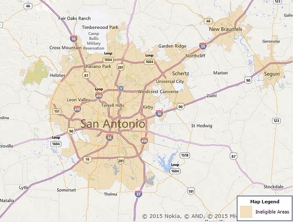 Usda Eligible Communities In San Antonio, Tx | Premier Living - Usda Loan Map Texas