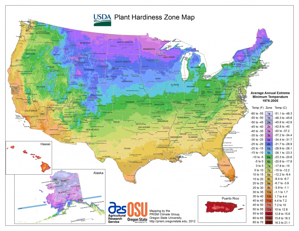 Usda Hardiness Zone Finder - Garden - B Zone California Map