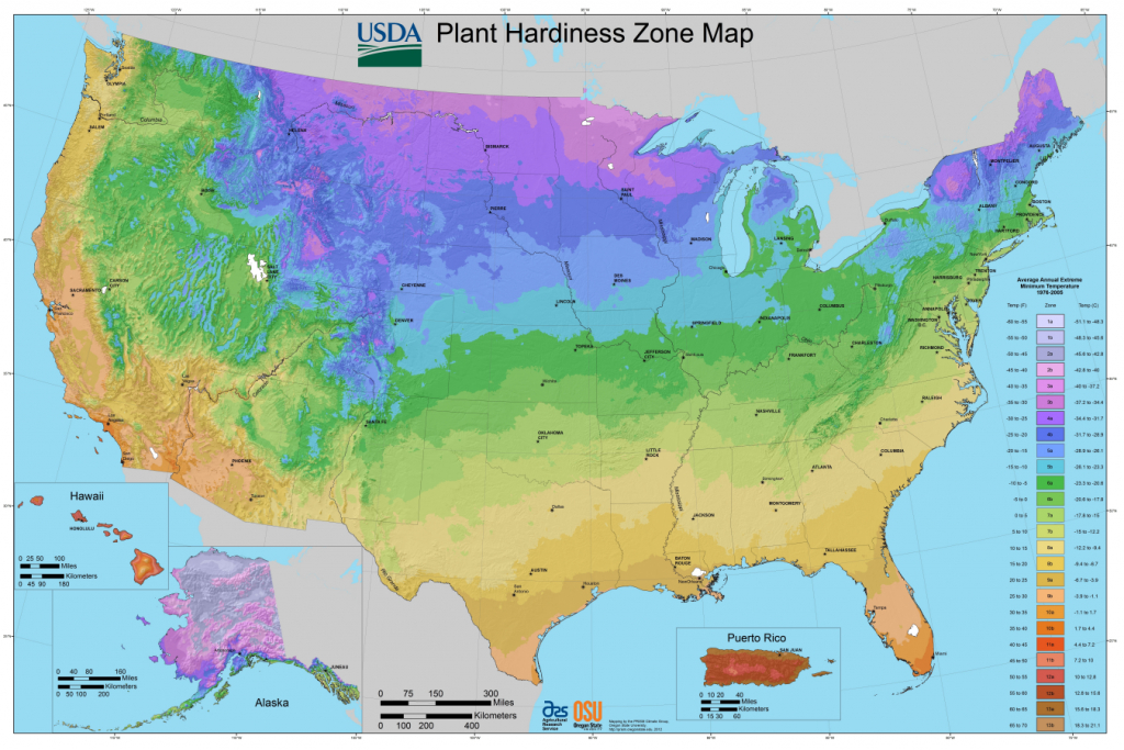 Usda Planting Zones For The U.s. And Canada | The Old Farmer&amp;#039;s Almanac - Texas Hardiness Zone Map