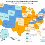 Usda Rural Development Notifies Rural Rental Housing Borrowers   Usda Loan Map California