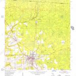 Usgs Topo Map Florida Fl Jasper 346843 1955 24000 Restoration Stock   Jasper Florida Map