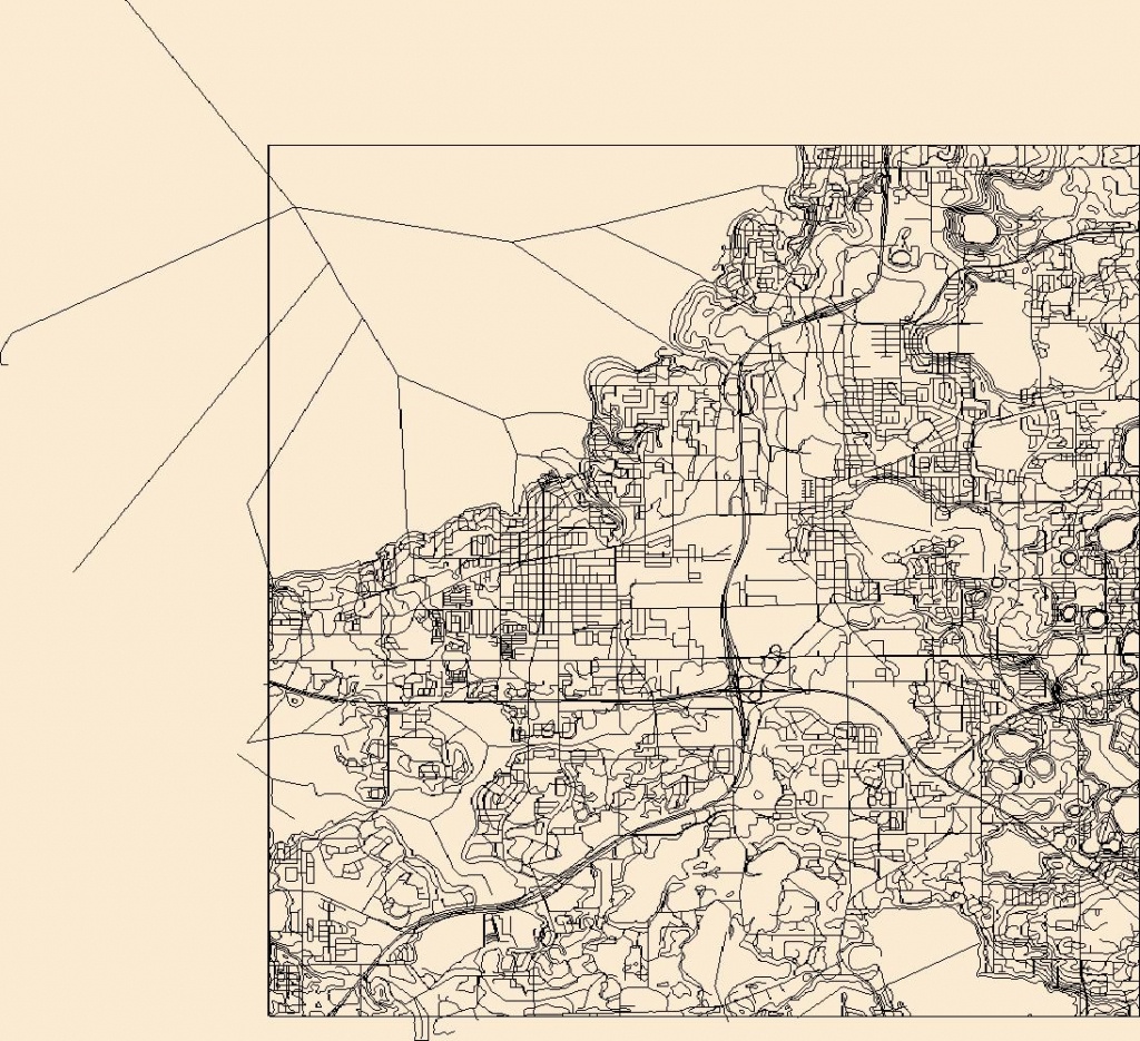 Usgs Topo Map Vector Data (Vector) 49546 Winter Garden, Florida - Usgs Topographic Maps Florida