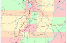 Printable Map Of Utah