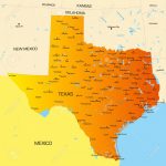 Vector Color Map Of Texas State. Usa Royalty Free Cliparts, Vectors   Alpine Texas Map