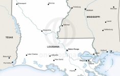 Vector Map Of Louisiana Political | One Stop Map – Printable Map Of Louisiana