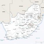 Vector Map Of South Africa Political | One Stop Map   Printable Map Of South Africa