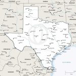 Vector Map Of Texas Political | One Stop Map   Alice Texas Map