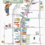 Vegas Strip And Downtown Map   Las Vegas Blvd Las Vegas Nevada   Las Vegas Strip Map 2016 Printable