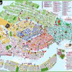 Venice Attractions Map Pdf   Free Printable Tourist Map Venice   Venice City Map Printable