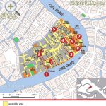 Venice Top Tourist Attractions Map Explore Rialto Market Major   Printable Walking Map Of Venice Italy
