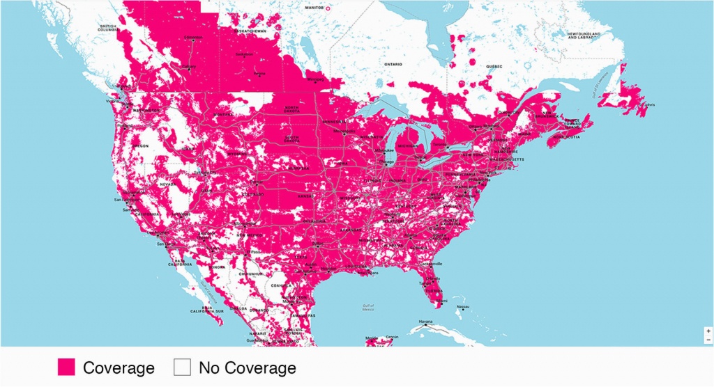 T-Mobile's Interactive Lte Coverage Map Shows How It Wants To - Verizon ...