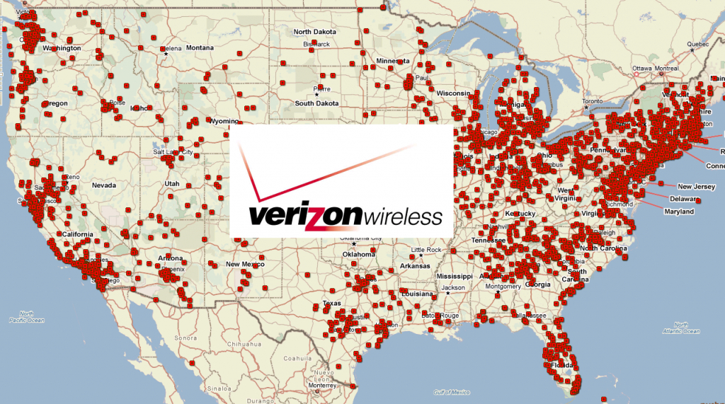 Verizon Wireless Plans And Coverage Review - Verizon Coverage Map