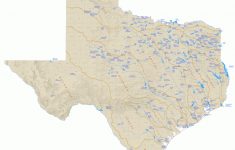 View All Texas Lakes & Reservoirs | Texas Water Development Board – Texas Waterways Map