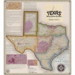 Vinmaps Texas Wine Country Map, Appellations & Wineries Review   Hill Country Texas Wineries Map
