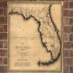 Vintage Florida Print, Aerial Florida Photo, Vintage Fl Pic, Old   Old Florida Maps Prints