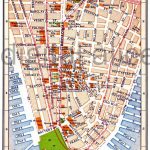 Vintage Nyc Map   Old Map 1915 Lower Manhattan New York City   Colorful  Antique Map Instant Download Digital Printable Map   Map Of Manhattan Nyc Printable
